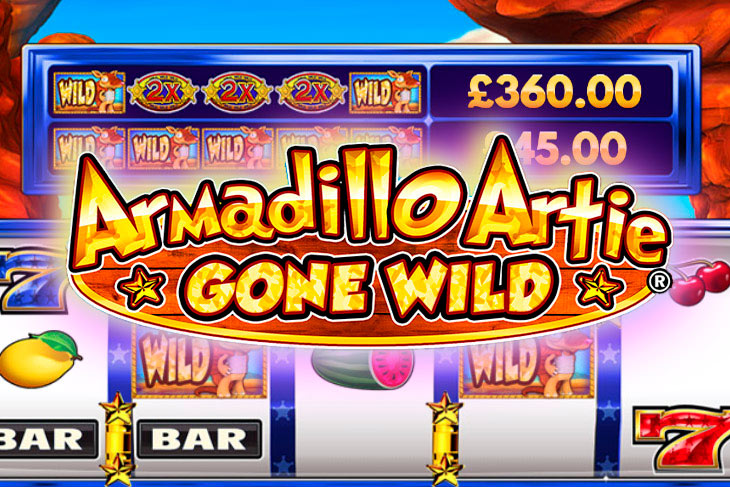 Armadillo Artie Gone Wild - DWG slot at Kingmaker Casinò Casino