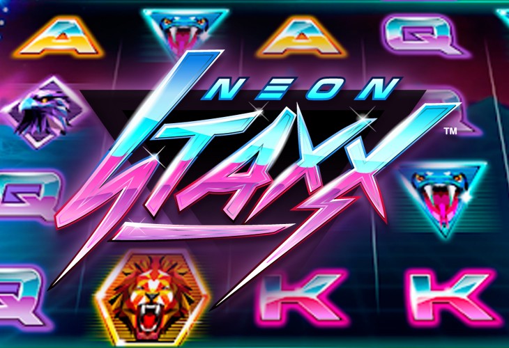 Neon Staxx - NetEnt slot at Kingmaker Casinò Casino