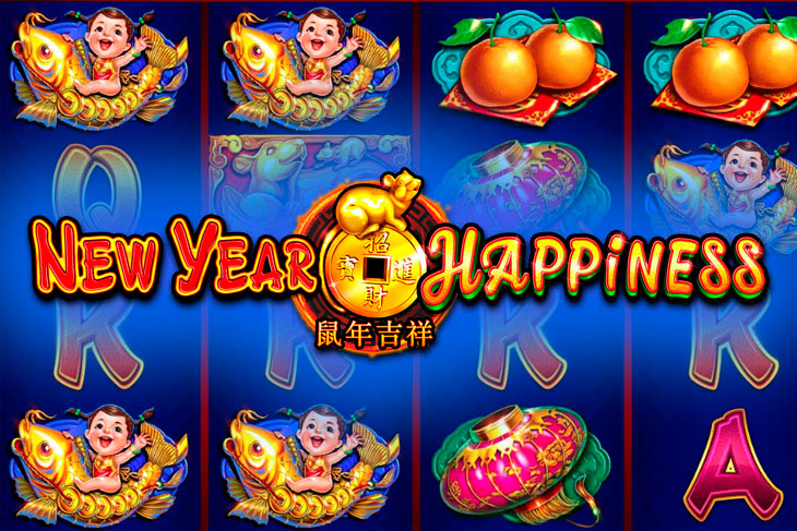 New Year Happiness - Ruby Play slot at Kingmaker Casinò Casino